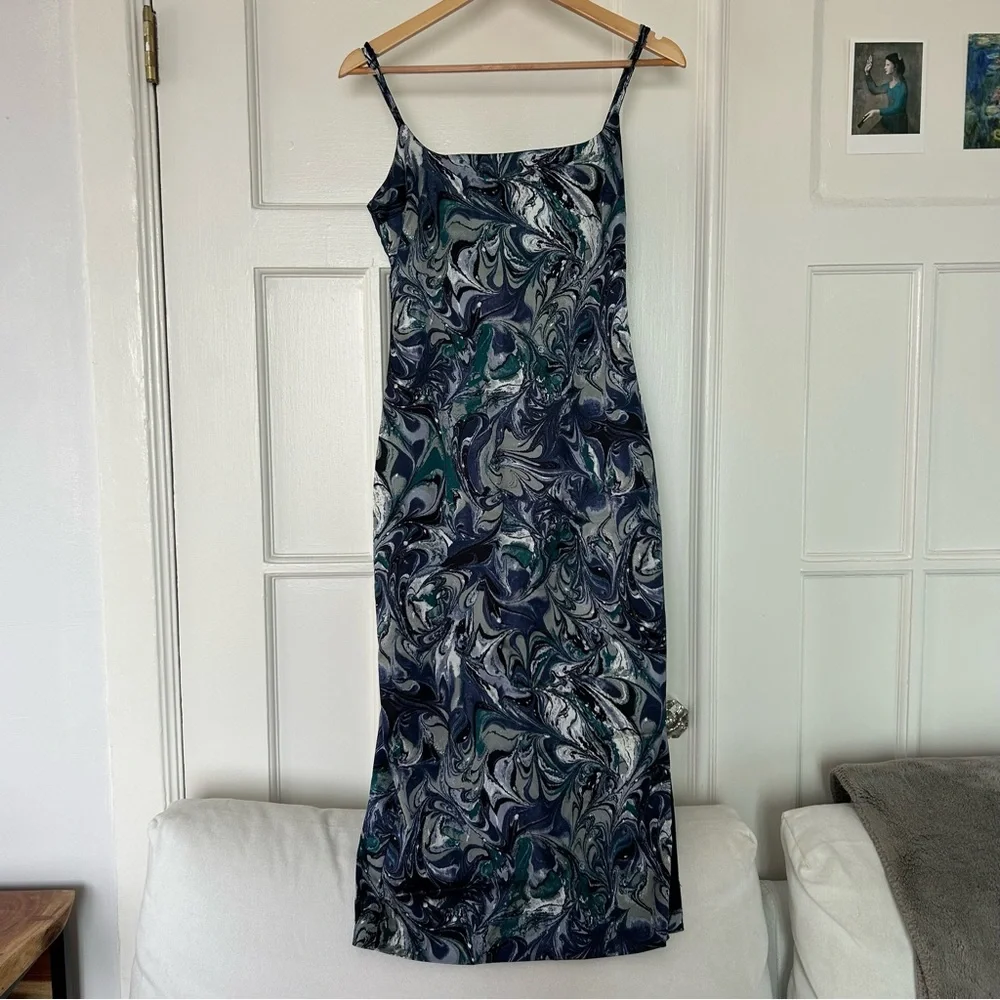 Abercrombie Marble Print Dress